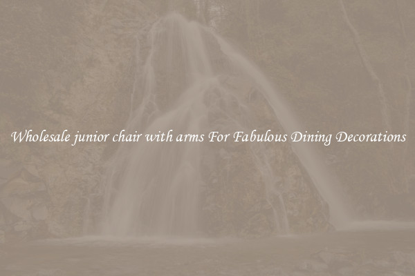 Wholesale junior chair with arms For Fabulous Dining Decorations