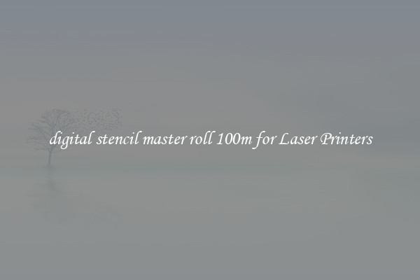 digital stencil master roll 100m for Laser Printers