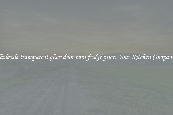 Wholesale transparent glass door mini fridge price: Your Kitchen Companion