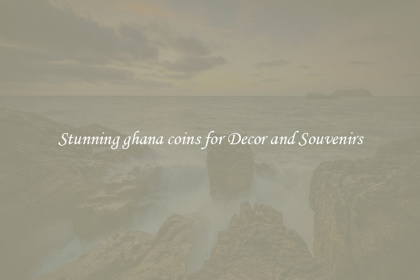 Stunning ghana coins for Decor and Souvenirs